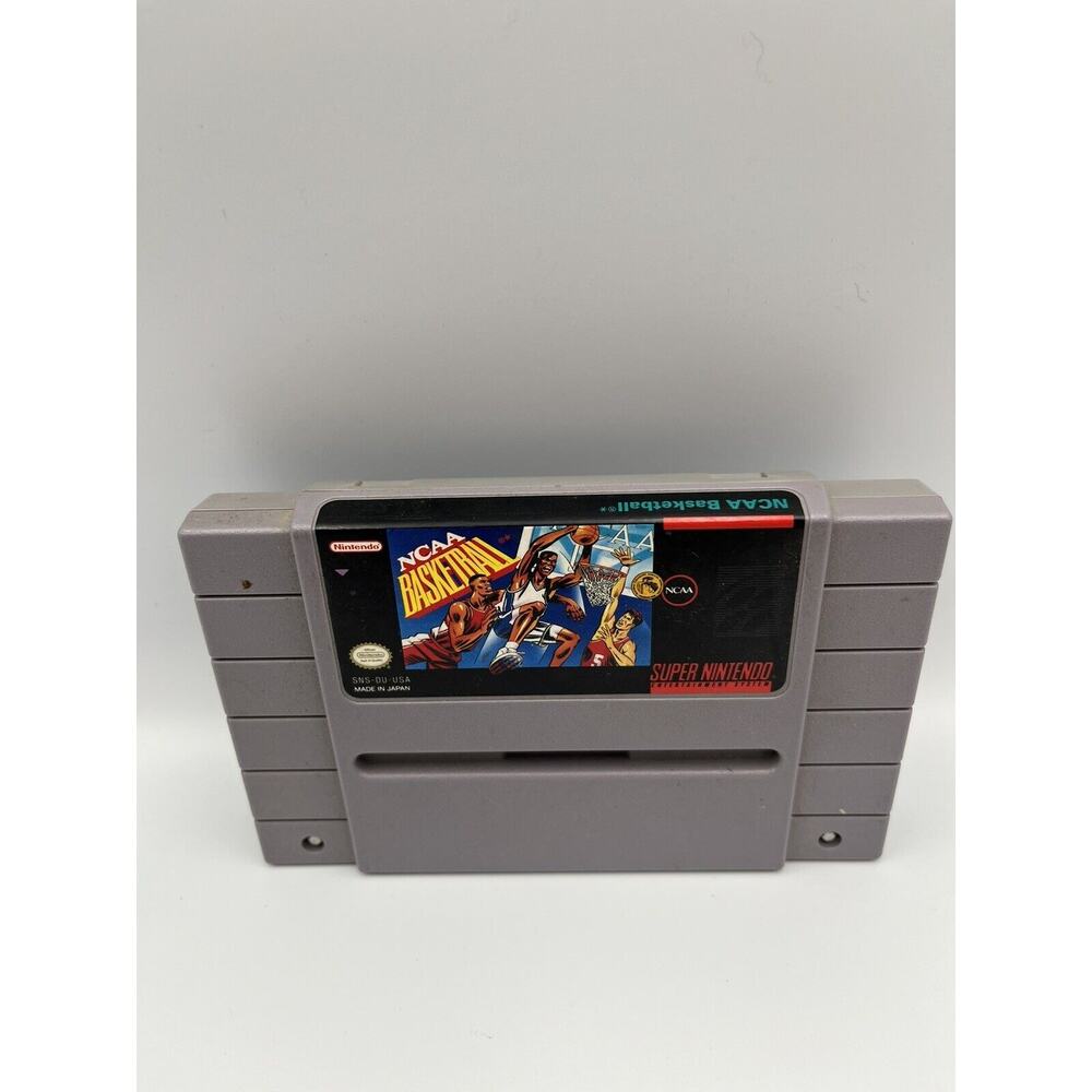 NCAA Basketball (Super Nintendo Entertainment System, 1992) Tested